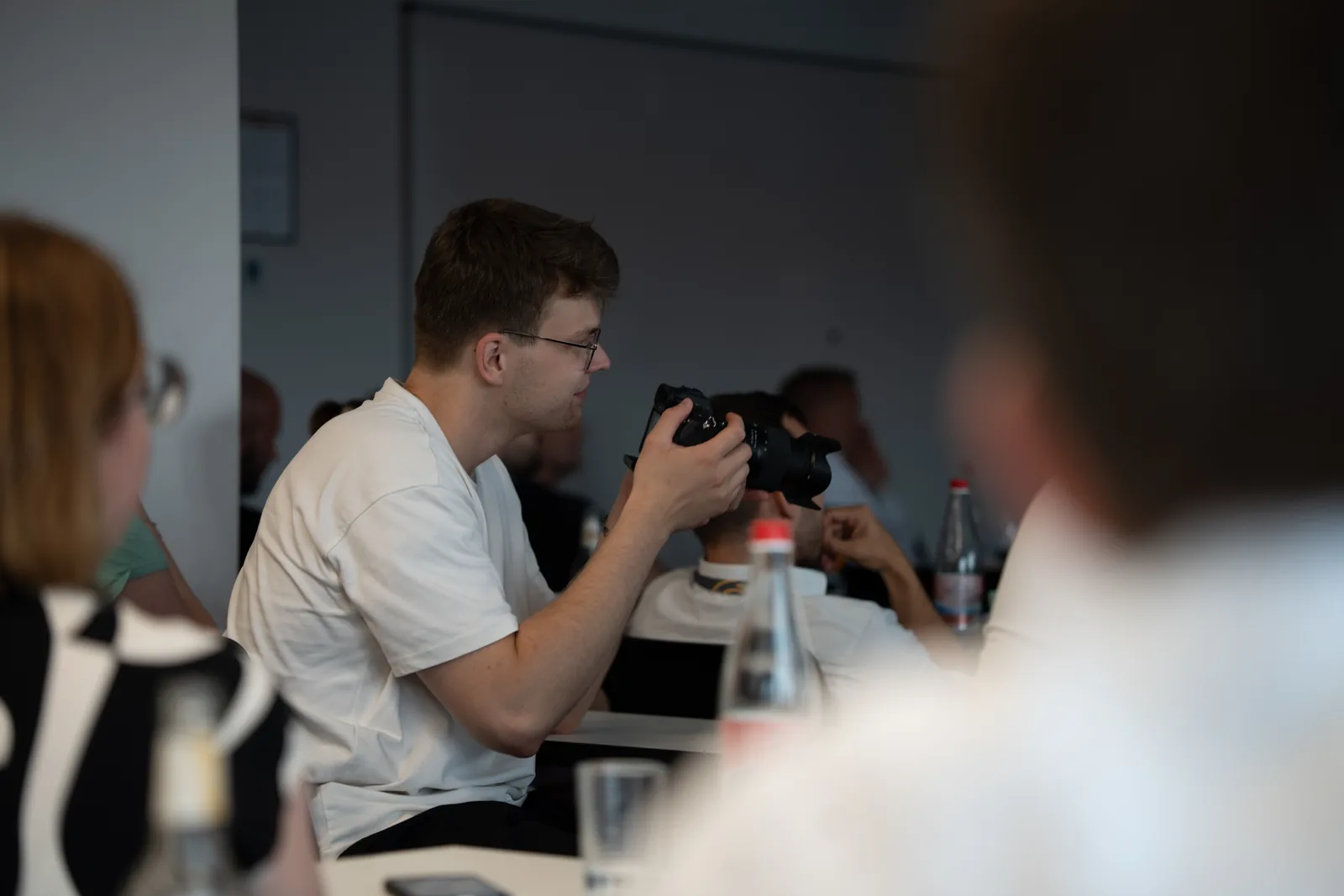 Blick hinter die Kulissen: fotografische Begleitung eines Anwendertreffens.