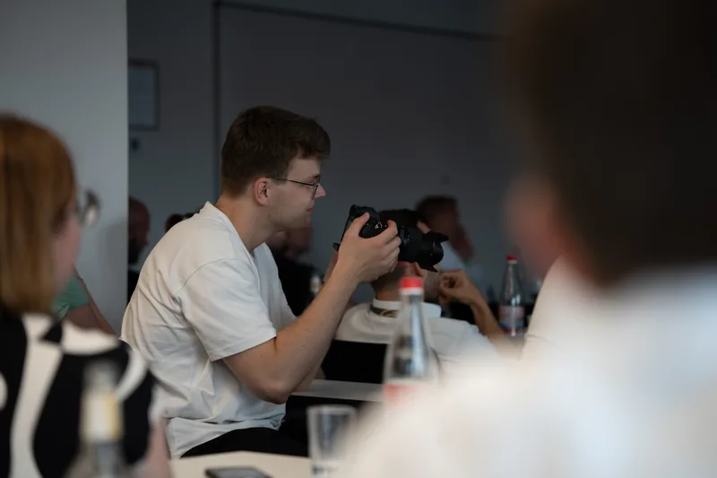 Fotografie bei einer Veranstaltung