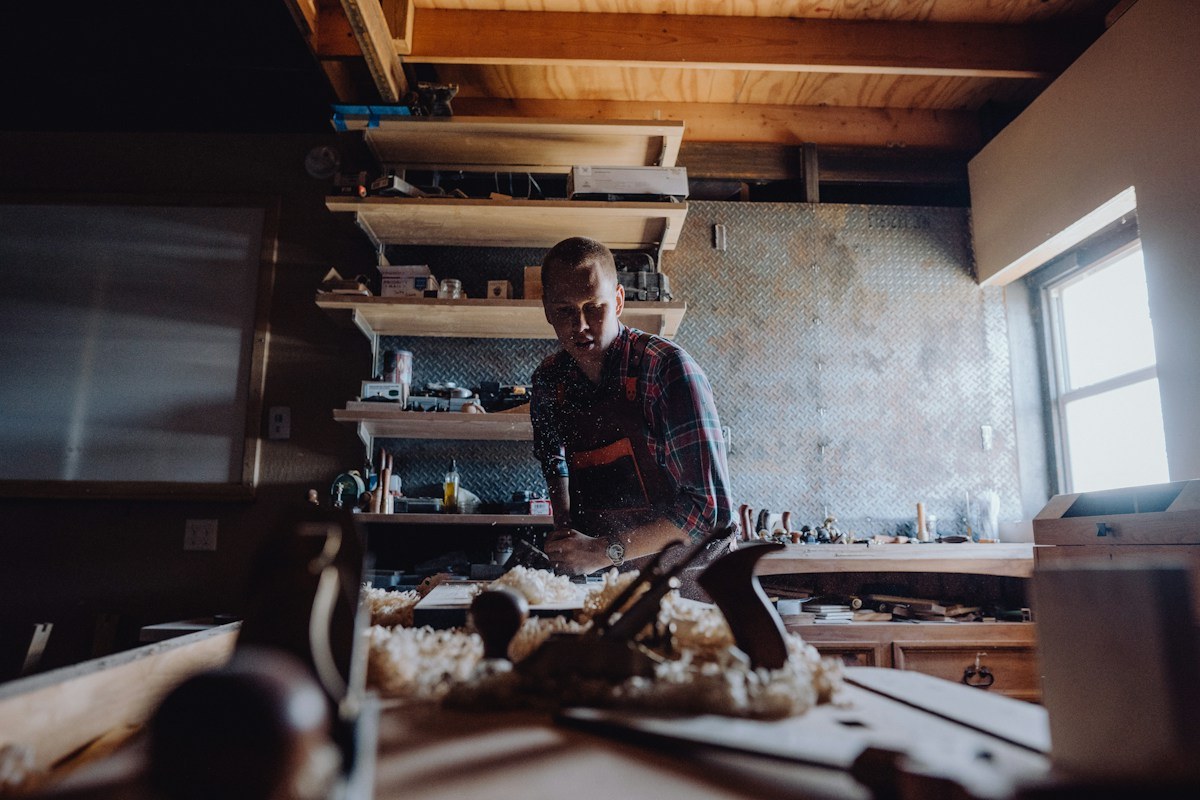 Beispielmotiv: Handwerk und echte Arbeit